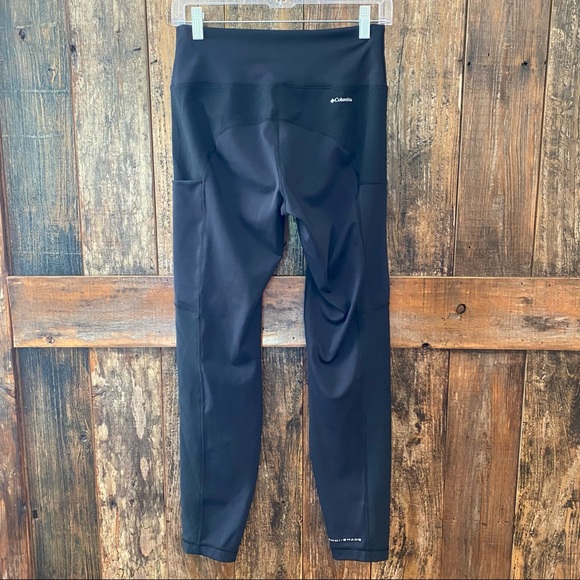 Columbia S Black Yoga Workout SidePocket Leggings - Picture 2 of 7